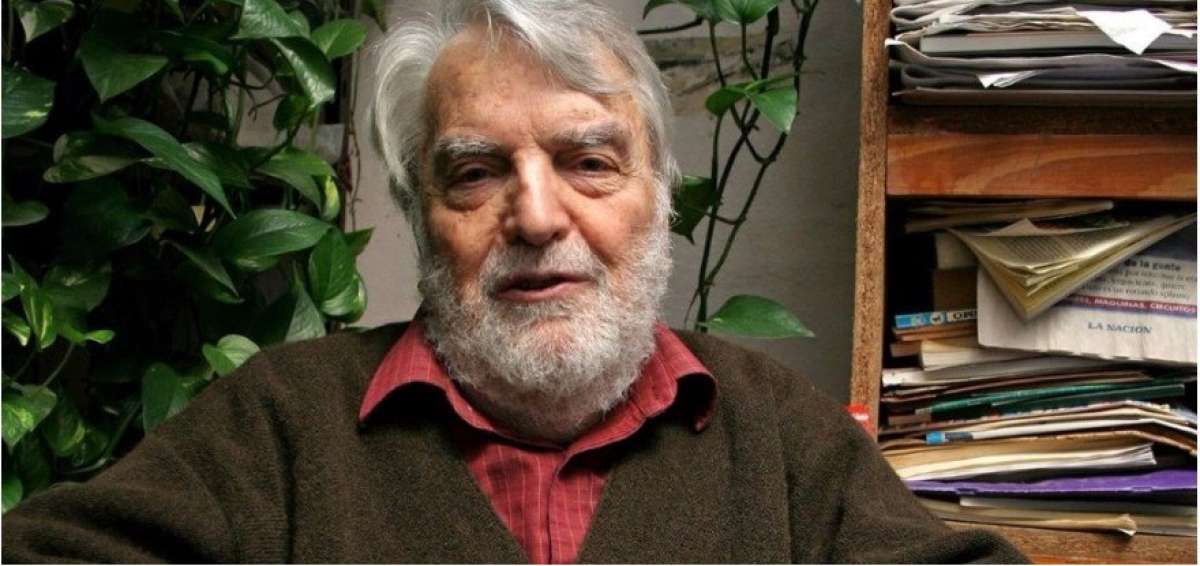 Osvaldo Bayer, reconocido por ser uno de los pensadores latinoamericanos m&aacute;s respetables.