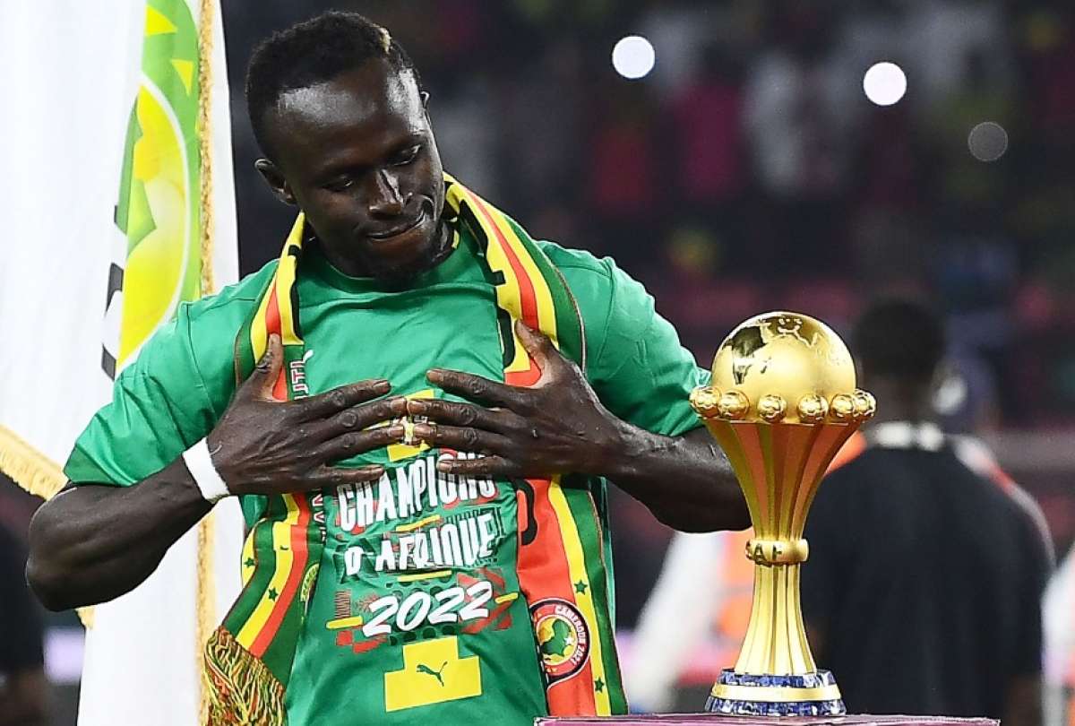 Sadio Mané se coronó campeón de la Copa África de Naciones