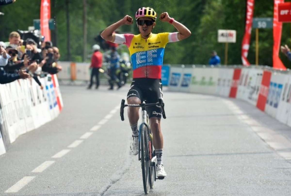 Richard Carapaz se llevó el primer lugar de la Mercan'Tour Classic Alpes-Maritimes,
