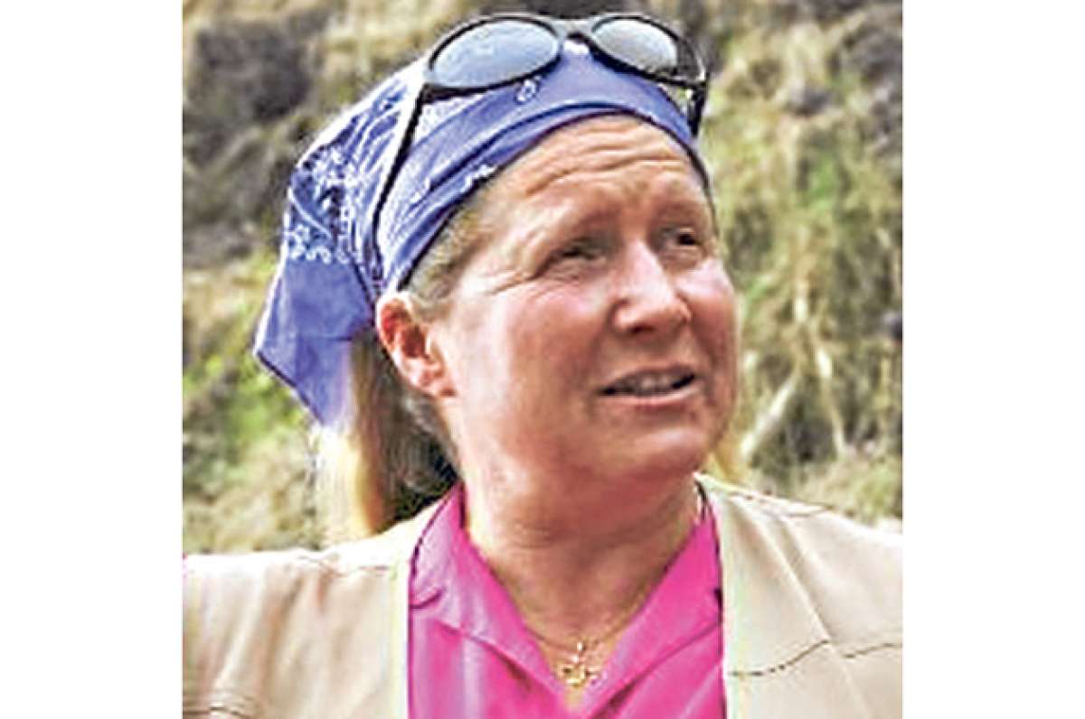 Patricia Mothes, vulcan&oacute;loga. Foto: El Tel&eacute;grafo.