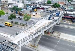 La construcción de los tres puentes de la avenida Narcisa de Jesús finalizaría en el segundo semestre de 2024. 