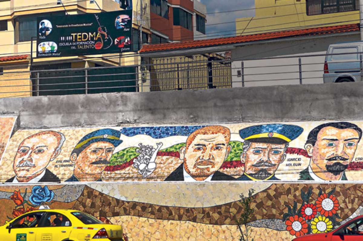 Investigaci&oacute;n de murales y grafitis de finales del siglo XX en Ambato. 1994