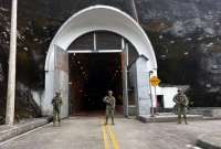 El presidente Daniel Noboa dispuso reforzar la seguridad en las hidroeléctricas más importantes. 