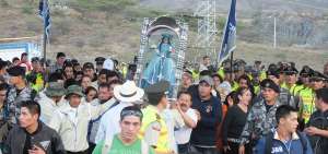 M&aacute;s de 5.000 placas decoran una parte del santuario de la &lsquo;Churonita&rsquo; como agradecimiento.