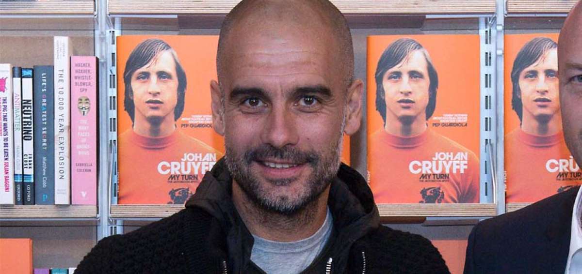 Guardiola alaba a Cruyff como su maestro