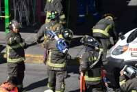 Al menos un muerto y 53 heridos por un choque de trenes del metro de Ciudad de México