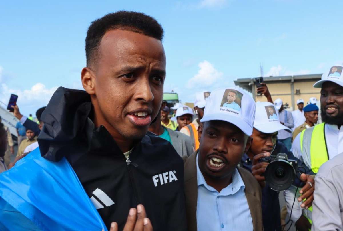 Omar Abdulkadir Artan fue recibido en Somalia como h&eacute;roe.