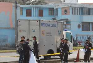 Medicina Legal realizó el levantamiento de los dos cuerpos en Calderón.
