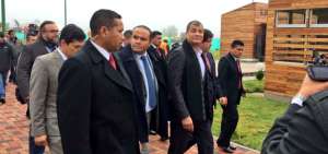 Presidente Correa inaugur&oacute; Parque Unasur en la parroquia San Antonio