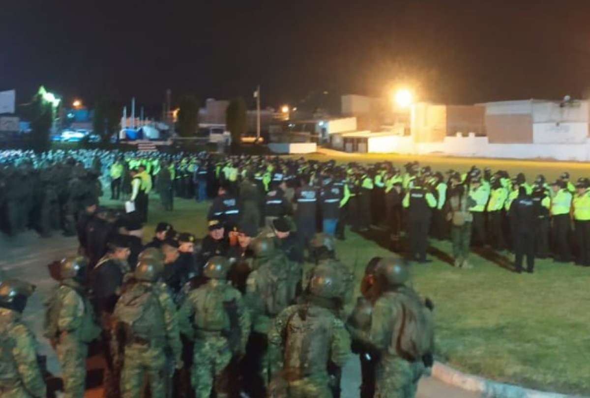 En el CPL Chimborazo N°1 se realizaron operativos de control.