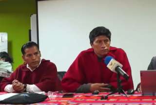El Movimiento Indígena del Chimborazo ratificó el apoyo a Daniel Noboa Azín