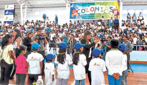 En los talleres, que concluyeron ayer, en la capital,  los ni&ntilde;os recibieron cursos de tenis, atletismo, baloncesto, entre otras disciplinas deportivas. Foto: &Aacute;lvaro P&eacute;rez/ El Tel&eacute;grafo