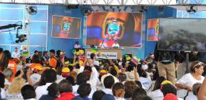 El vicepresidente Jorge Glas emiti&oacute; el Enlace Ciudadano 382 desde Santa Elena. Foto: Presidencia 
