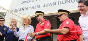 Bomberos inauguran unidad para atender emergencias en el estero Salado