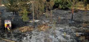 Controlan incendio en Parque Metropolitano Guanguiltagua