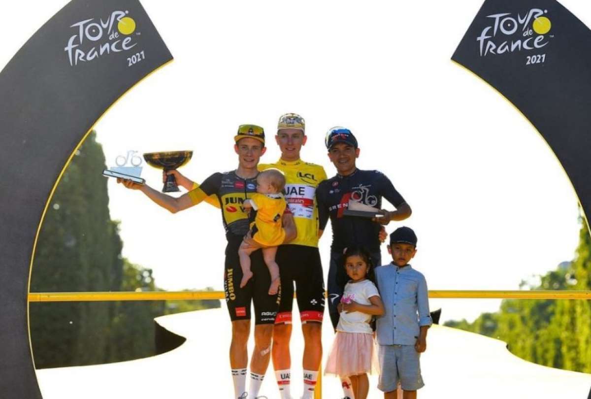 El mensaje de Richard Carapaz tras subir al podio del Tour de Francia