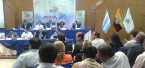 CNE se reuni&oacute; con organizaciones pol&iacute;ticas de 4 provincias