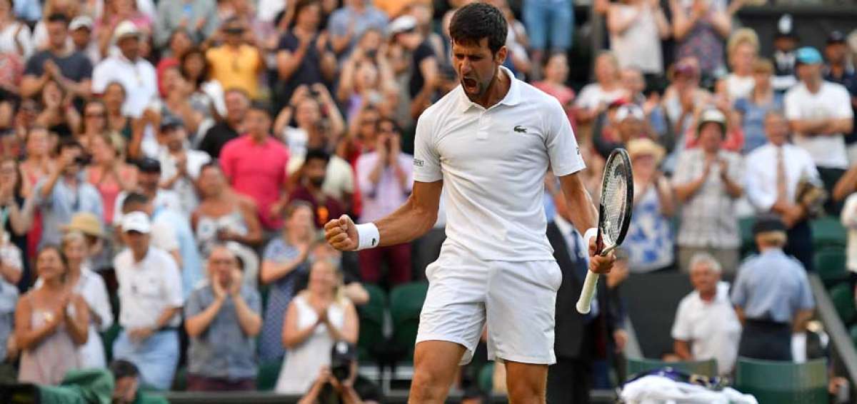 Djokovic se impone a Kyle Edmund en Wimbledon