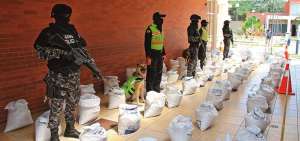 Ecuador ha incautado 47 toneladas de droga en lo que va de 2017
