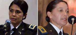 Dos mujeres fueron ascendidas a rango de general de la Polic&iacute;a