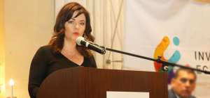 Rebeca Illescas, ministra (e) de Minas, particip&oacute; en la exposici&oacute;n de negocios 'Invest Ecuador 2018'.