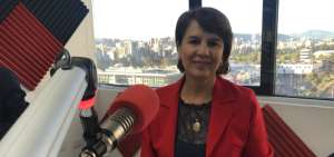 La expresidenta de la Rep&uacute;blica Rosal&iacute;a Arteaga neg&oacute; que vaya a reemplazar a Fander Falcon&iacute;.