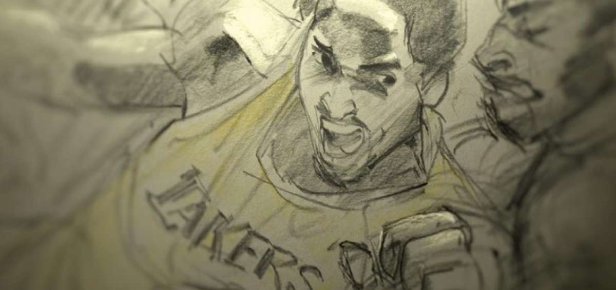 Imagen del corto animado que le signific&oacute; una nominaci&oacute;n al &Oacute;scar a Kobe Bryant.