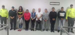 Tras la indagaci&oacute;n, las autoridades capturaron a nueve personas, ocho de ellas en Colombia y otra en Madrid.