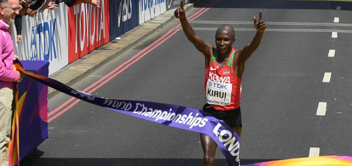 Kirui ofrece a Kenia su quinto mundial