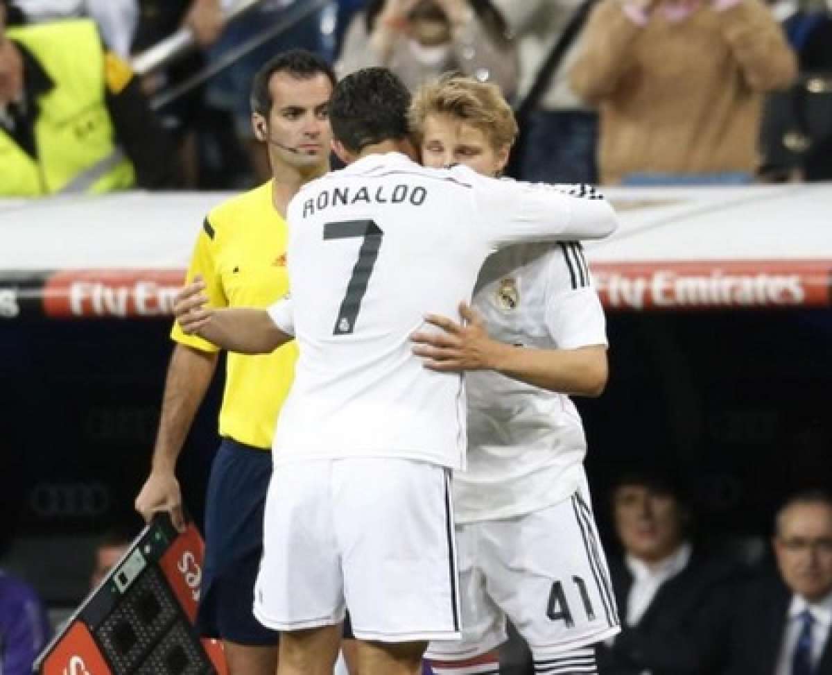 Odegaard, el m&aacute;s joven en jugar con Real Madrid en Liga