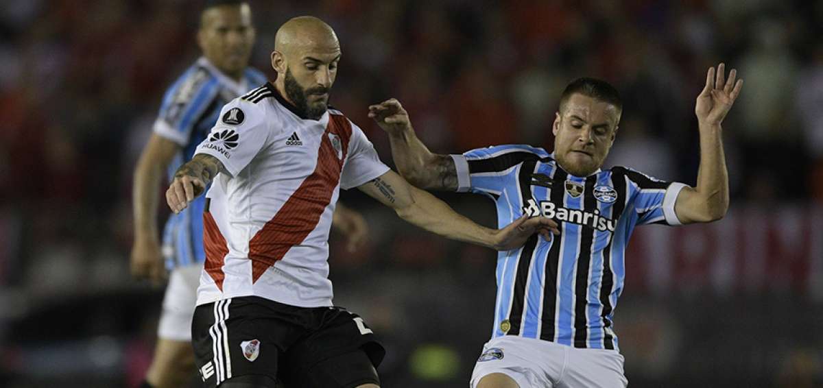 En el partido de ida, disputado la semana pasada en el estadio Monumental, Gremio venci&oacute; 1-0 con tanto de Michel Ferreira dos Santos.
