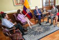 El presidente Guilermo Lasso anunció la posibilidad de inversión por parte de una empresa estadounidense.