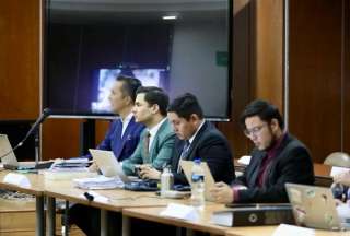 Wilman T. (izq.) fue acusado por la Fiscalía del Ecuador del delito de obstrucción de la justicia.