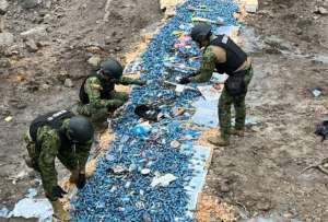 El material fue decomisado en los operativos ejecutados en las provincias de Carchi e Imbabura.