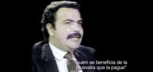 Nebot (1985): Quien se beneficia de la plusval&iacute;a que la pague