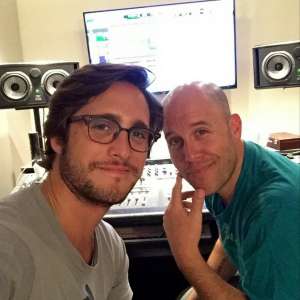 Diego Boneta trabaja en su nuevo disco junto a Gianmarco