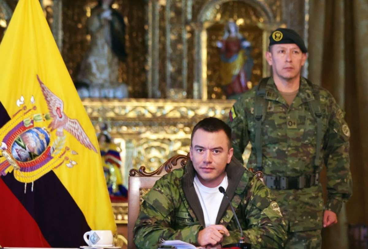 Seguridad y territorio marcan gabinete del presidente Noboa