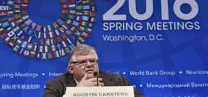Agust&iacute;n Carstens, titular del Comit&eacute; Financiero del FMI