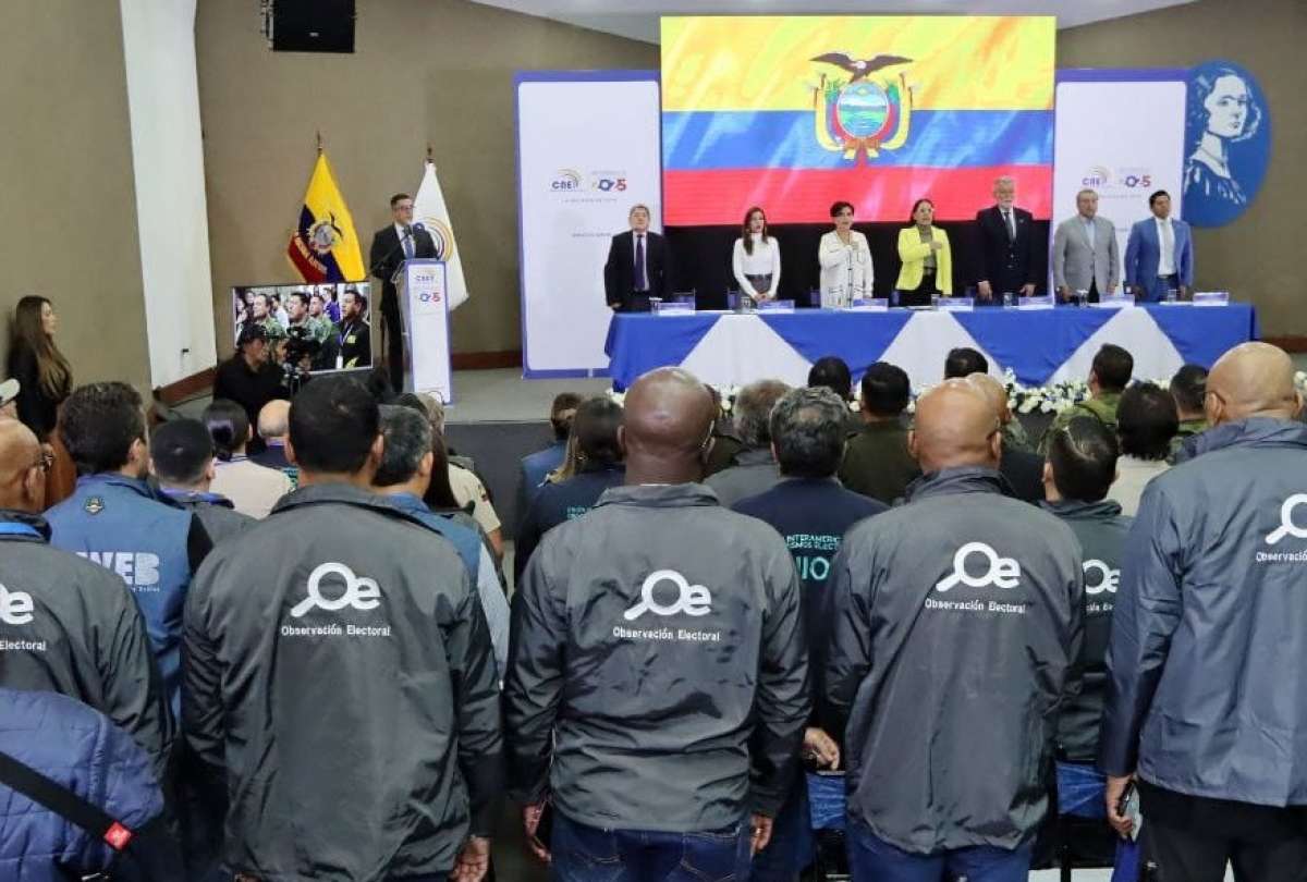 CNE inaugura voto presencial en el exterior para el Referéndum y Consulta Popular 2025