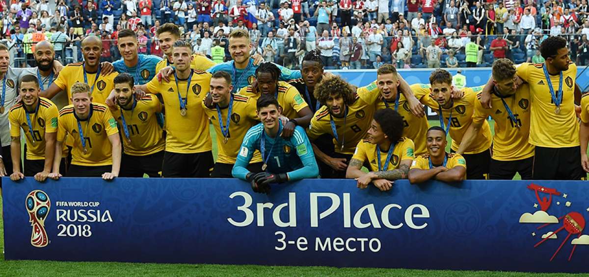 B&eacute;lgica logra el tercer lugar en el Mundial de Rusia 2018 tras vencer a Inglaterra.