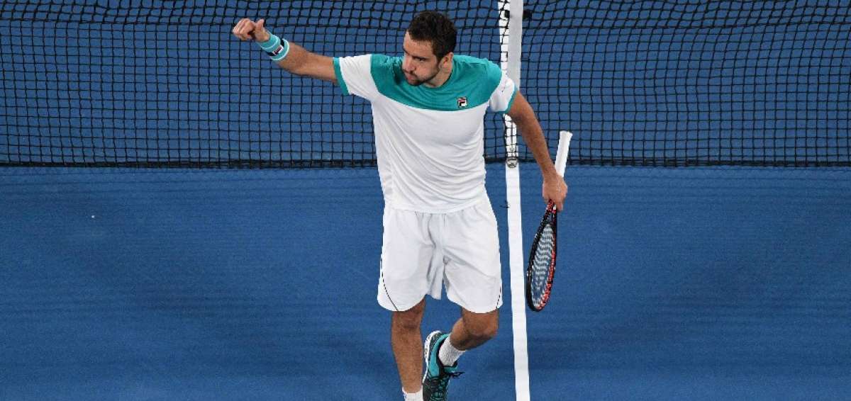 Cilic avanz&oacute; a semifinales tras el abandono de Rafael Nadal.