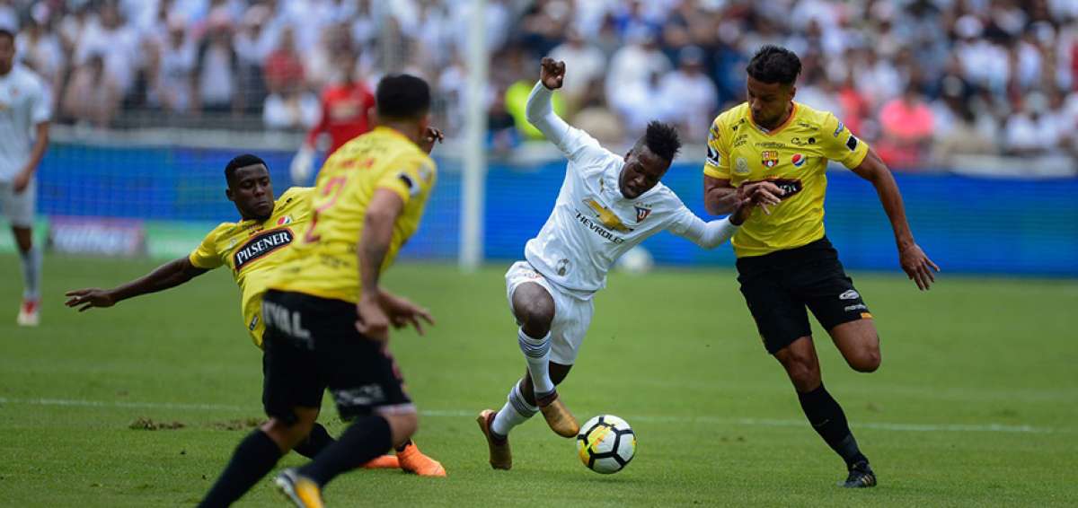 Liga de Quito y Macar&aacute; cierra la fecha en el estadio Rodrigo Paz