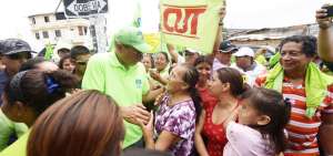 Jorge Glas contin&uacute;a con recorridos en Guayaquil