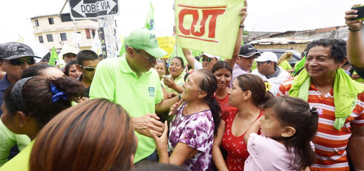 Jorge Glas contin&uacute;a con recorridos en Guayaquil
