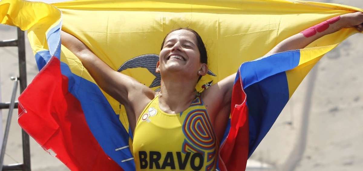 'Eli', tercera en la Copa Iberoamericana de triatl&oacute;n