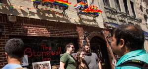 El monumento incluye el Stonewall Inn bar.