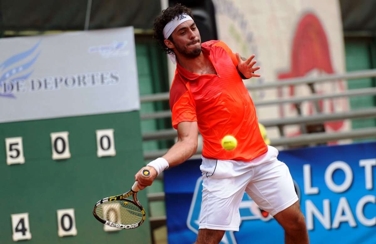 Gonzalo Lama fue m&aacute;s consistente que el ecuatoriano y lo venci&oacute; en 2 sets. Foto: Lilybeth Coloma/El Tel&eacute;grafo