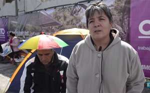 Fieles se re&uacute;nen en parque Bicentenario para misa campal 