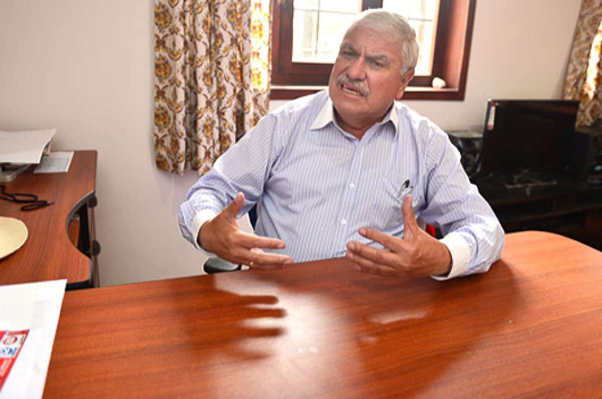 Marcelo Cabrera Palacios. Ingeniero Civil. Cargos: Exalcalde de Cuenca, exprefecto del Azuay, catedr&aacute;tico universitario y consultor hidr&aacute;ulico. Edad: 63 a&ntilde;os. Foto: Jos&eacute; Luis LLivisaca |  El Tel&eacute;grafo
