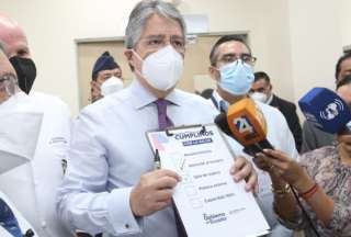Presidente Guillermo Lasso constató mejoras en el Hospital Monte Sinaí